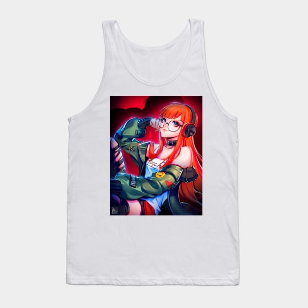 Futaba - Persona 5 Tank Top by alinalal